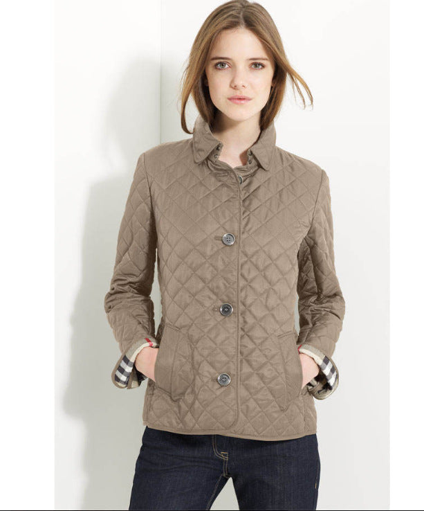 SEASONAL CLEARANCE | Posie Diamond Quilted Button Front Jacket - 70% OFF
