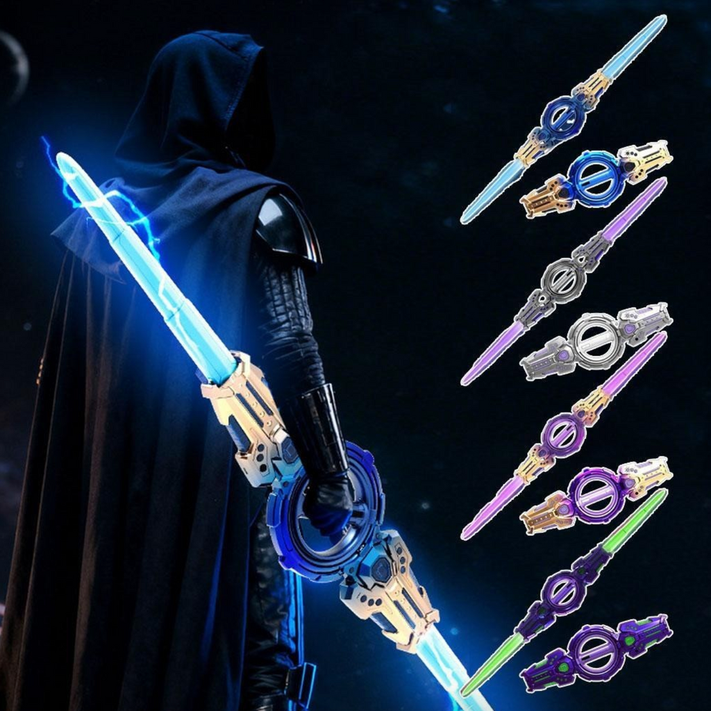 Spining Light Sword Double Blade LED Toy