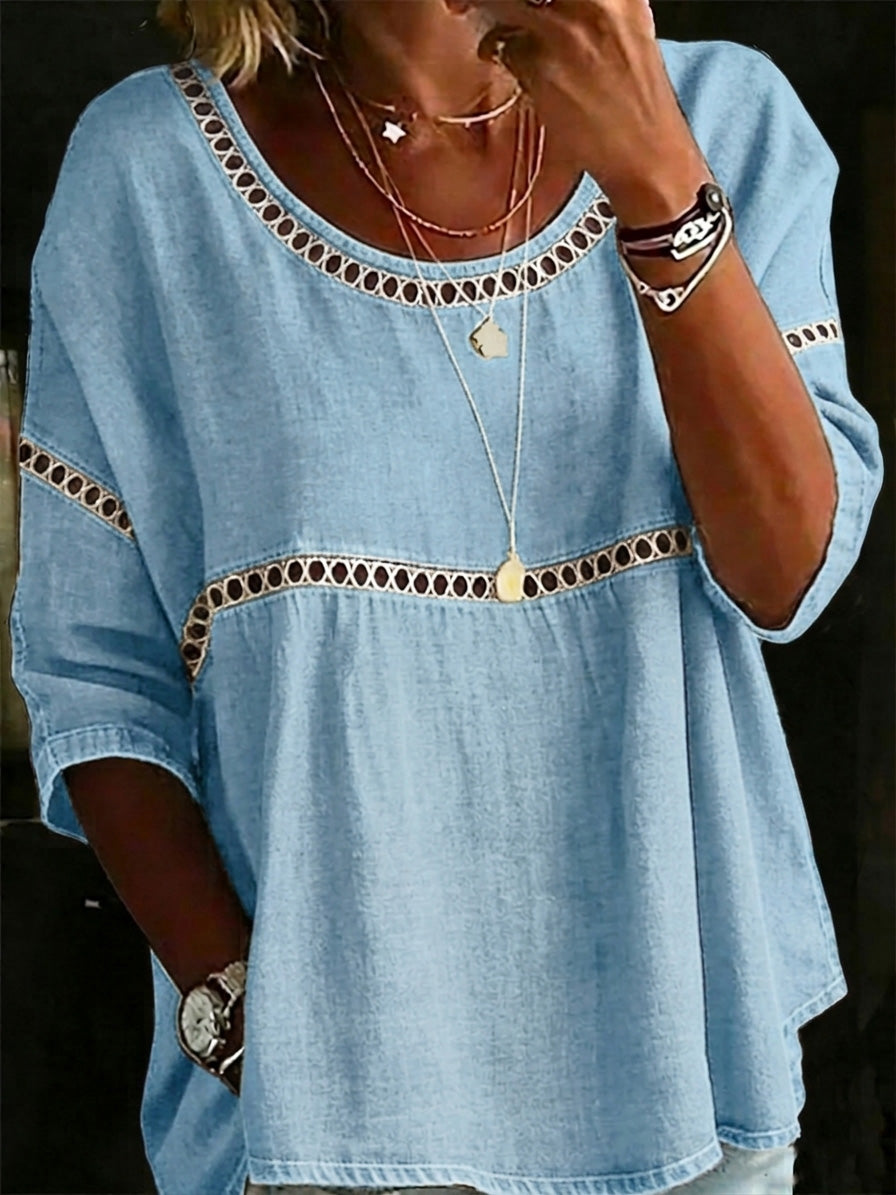 New Arrivals🔥 Women's Vintage Casual Loose Linen Blouse Shirt