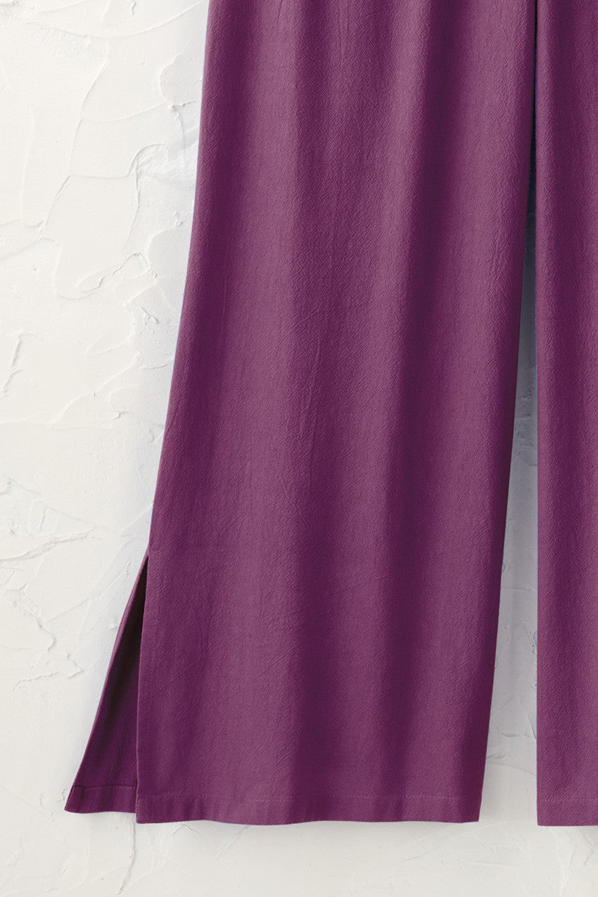 50% OFF - Effortless Comfort, The Breezy Linen Side-Slit Wide-Leg Pants, Plus Size Friendly